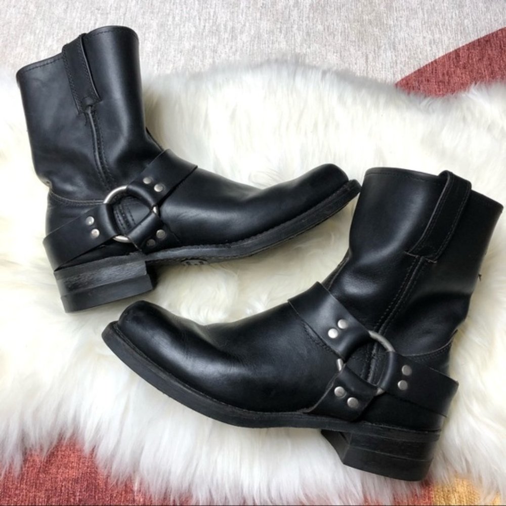 Men’s Frye Harness Boot 8R Black 9.5